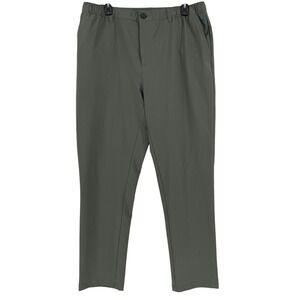 Chubbies Everywear Pants Mens XL 30 Inseam Green Elastic Waist Performance